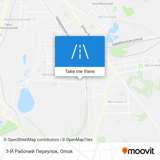 3-Й Рабочий Переулок map