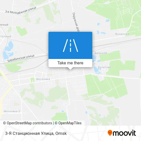 3-Я Станционная Улица map
