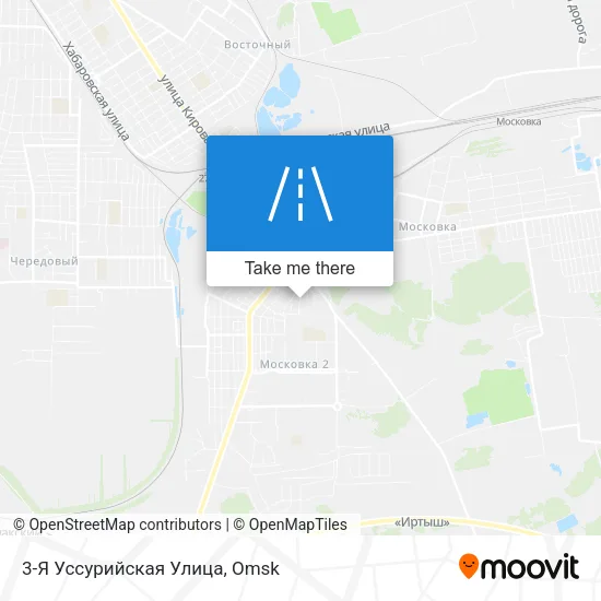 3-Я Уссурийская Улица map