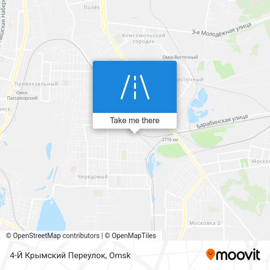 4-Й Крымский Переулок map