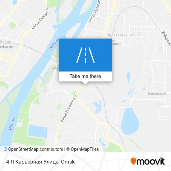 4-Я Карьерная Улица map