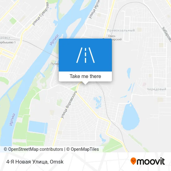 4-Я Новая Улица map