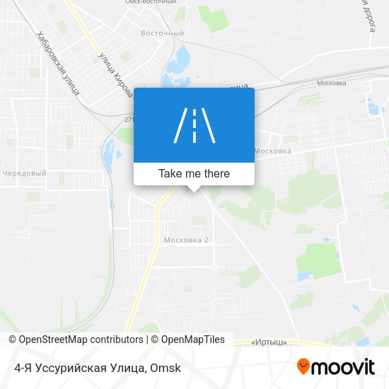 4-Я Уссурийская Улица map