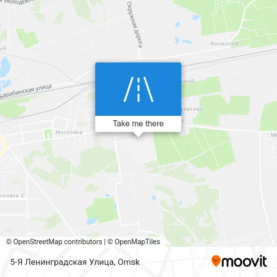 5-Я Ленинградская Улица map