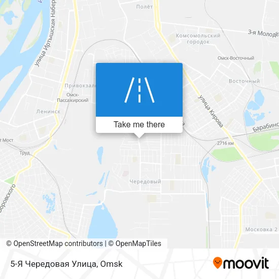 5-Я Чередовая Улица map