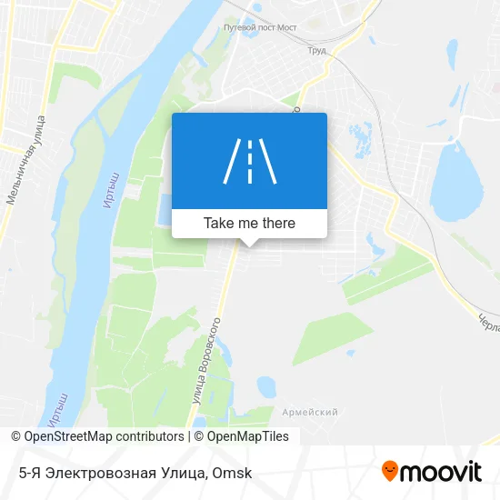 5-Я Электровозная Улица map