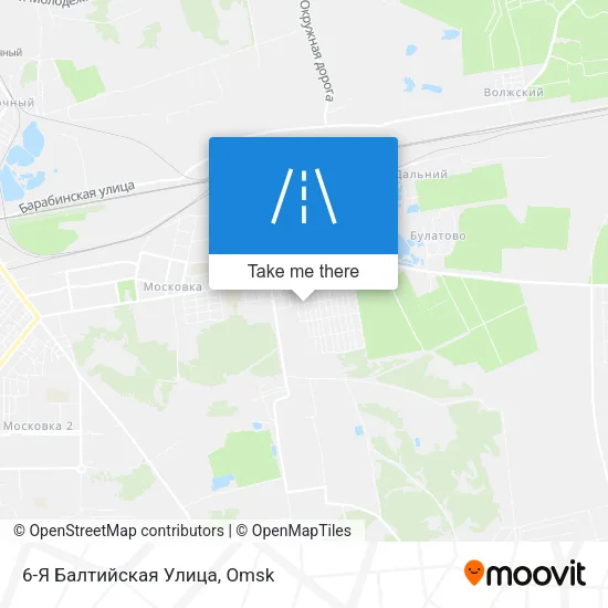 6-Я Балтийская Улица map
