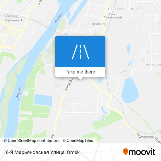 6-Я Марьяновская Улица map