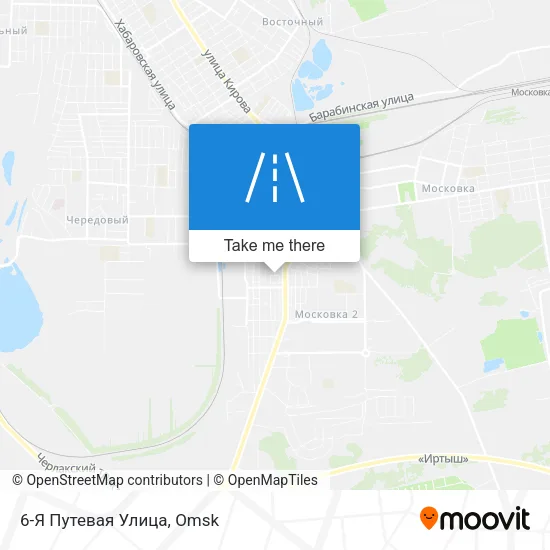 6-Я Путевая Улица map