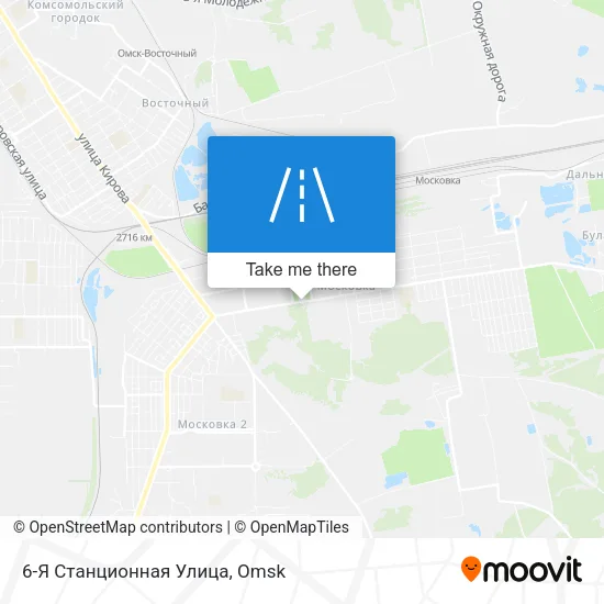 6-Я Станционная Улица map