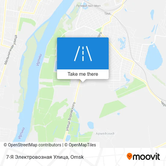 7-Я Электровозная Улица map