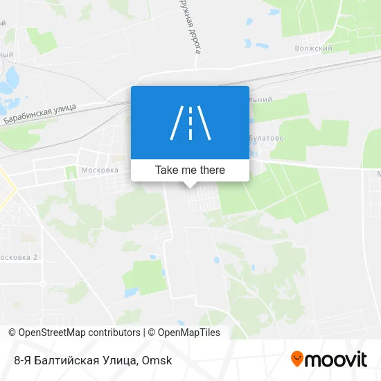 8-Я Балтийская Улица map