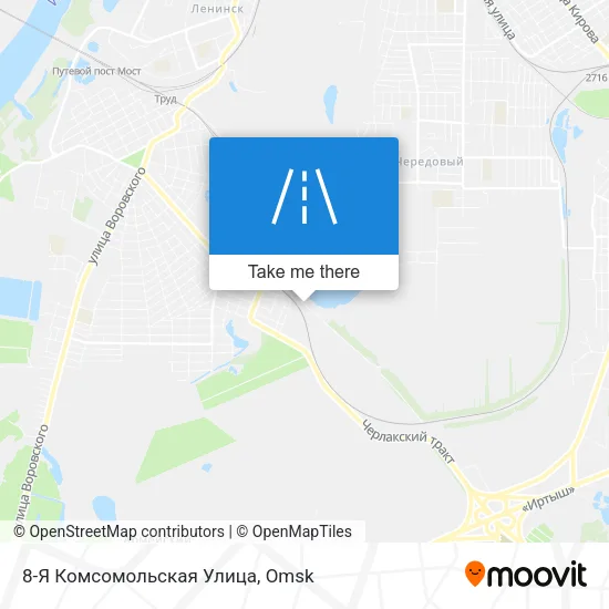 8-Я Комсомольская Улица map