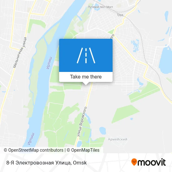 8-Я Электровозная Улица map