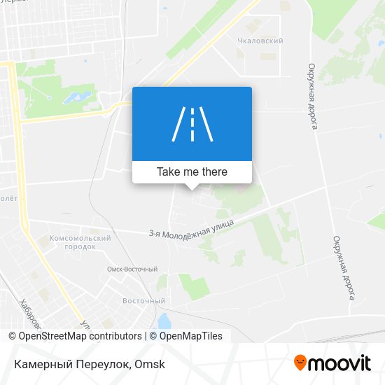 Камерный Переулок map