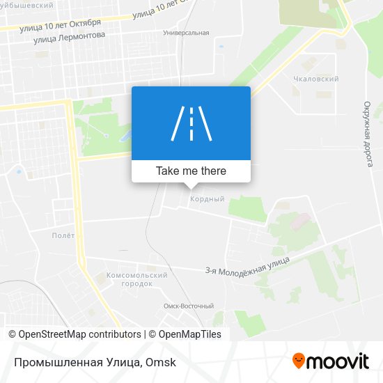 Промышленная Улица map