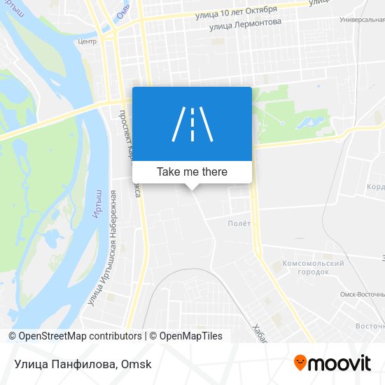 Улица Панфилова map