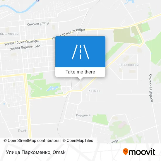 Улица Пархоменко map