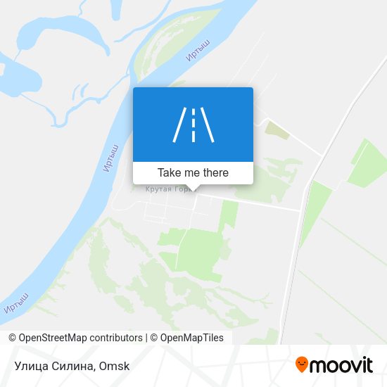 Улица Силина map