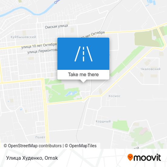 Улица Худенко map