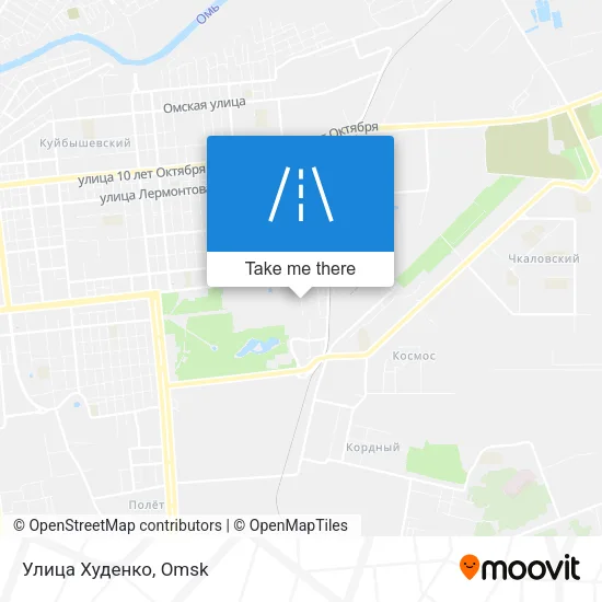 Улица Худенко map