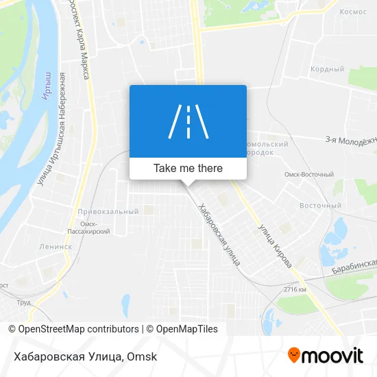 Хабаровская Улица map