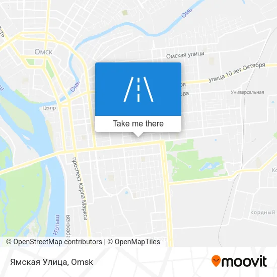 Ямская Улица map