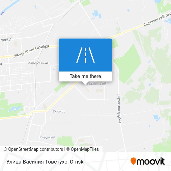 Улица Василия Товстухо map