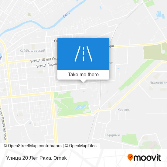 Улица 20 Лет Ркка map
