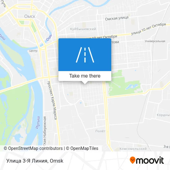 Улица 3-Я Линия map