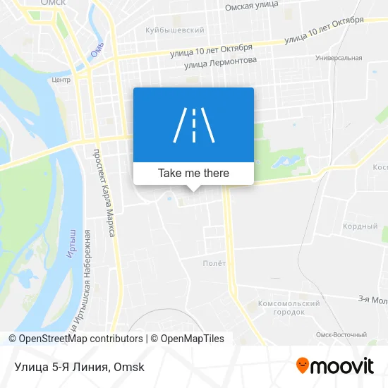 Улица 5-Я Линия map