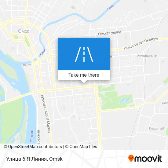 Улица 6-Я Линия map