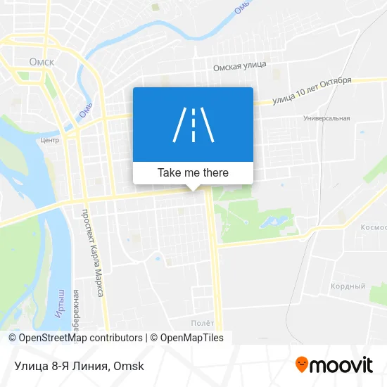 Улица 8-Я Линия map