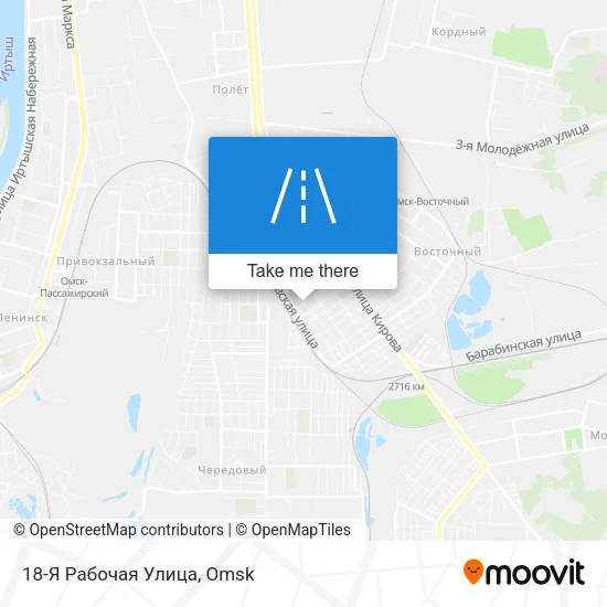 18-Я Рабочая Улица map