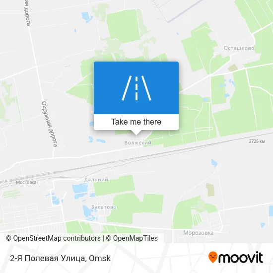 2-Я Полевая Улица map