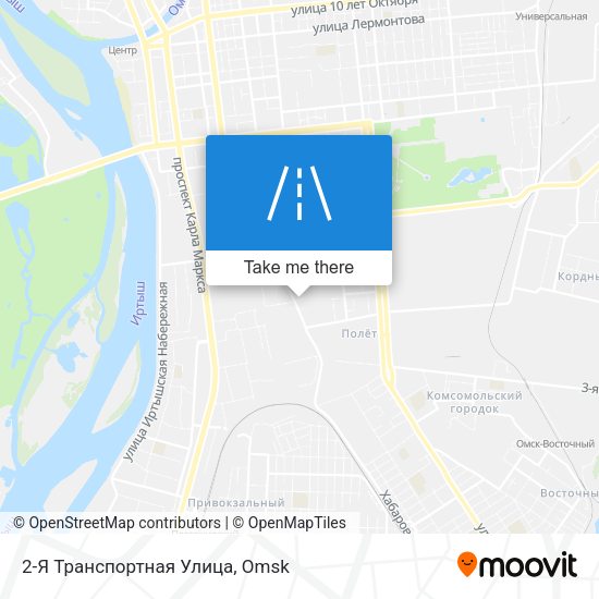 2-Я Транспортная Улица map