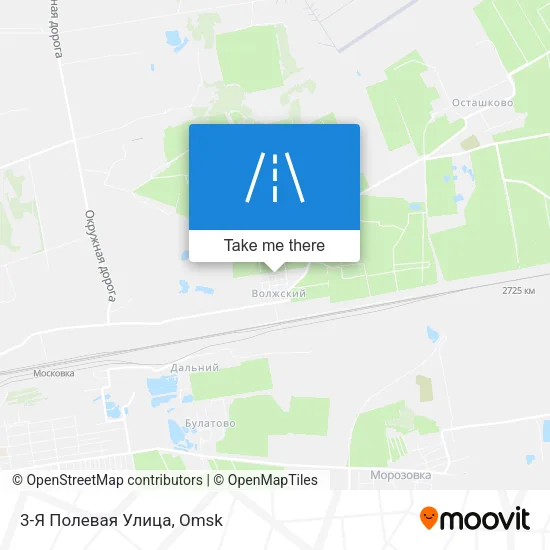 3-Я Полевая Улица map