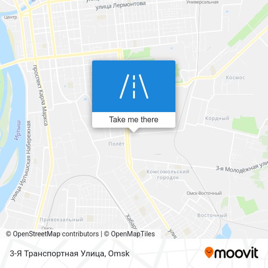 3-Я Транспортная Улица map