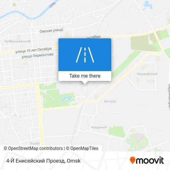 4-Й Енисейский Проезд map