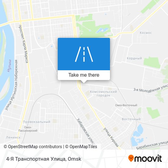 4-Я Транспортная Улица map