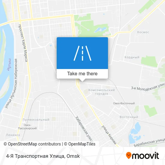 4-Я Транспортная Улица map
