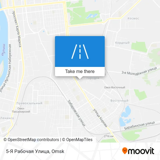 5-Я Рабочая Улица map