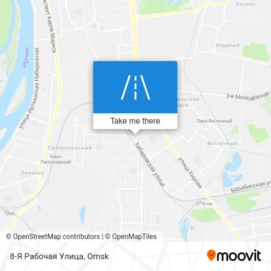 8-Я Рабочая Улица map