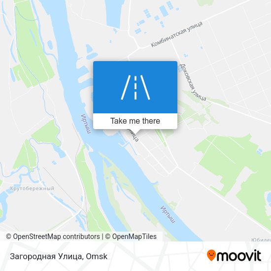 Загородная Улица map