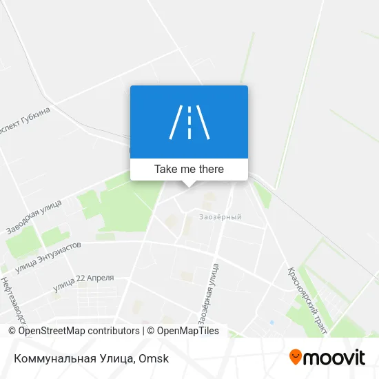 Коммунальная Улица map