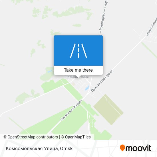 Комсомольская Улица map