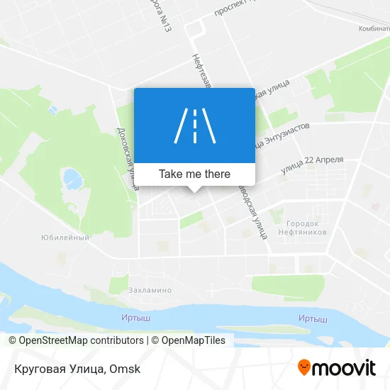 Круговая Улица map