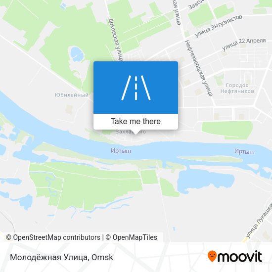 Молодёжная Улица map