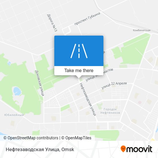 Нефтезаводская Улица map