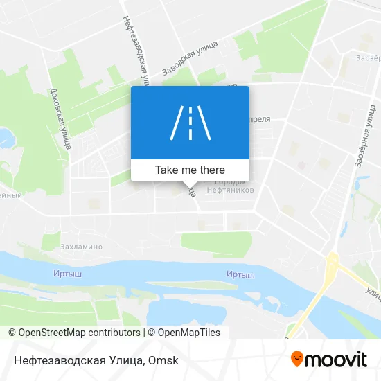 Нефтезаводская Улица map